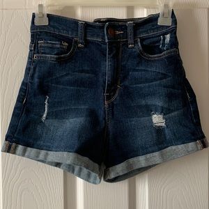 Harper denim shorts